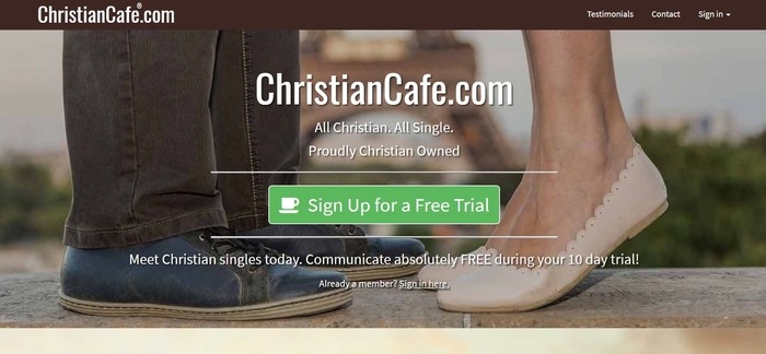 基督教咖啡馆会员注册页面的截图