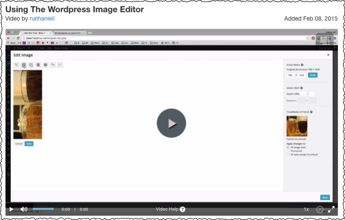 wordpress image editor