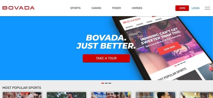 screenshot of the affiliate sign up page for Bovada.lv