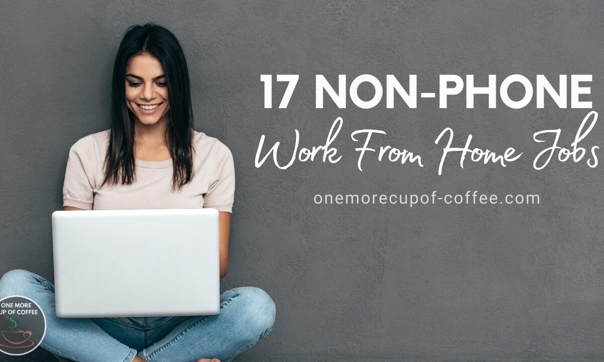 17 Non-Phone Work From Home Jobs featured image