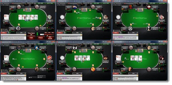 multi tabling pokerstars