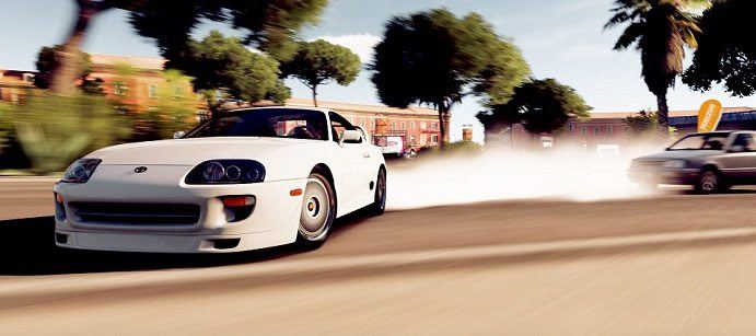 car racing video game
