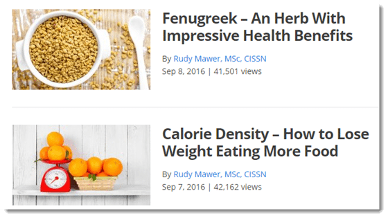 健康及营养网站
