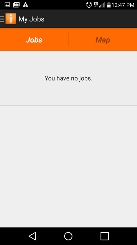 No Jobs Available