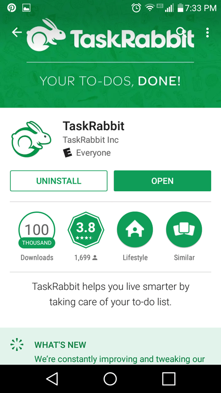 TaskRabbit Basics