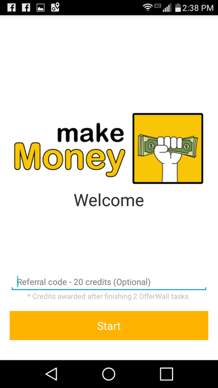 Make Money Free Cash App Intro Screen