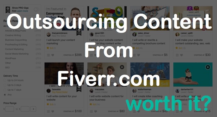 outsourcing content fiverr com