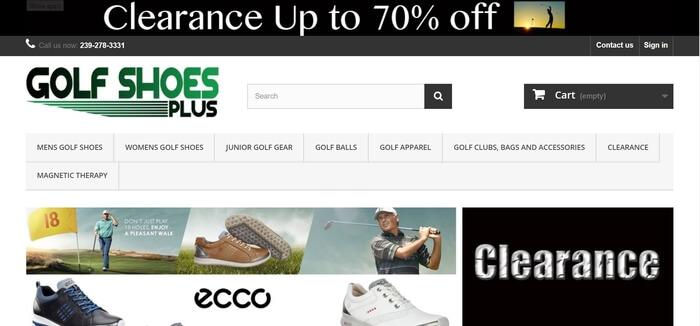 高尔夫鞋Plus的会员注册页面的截图