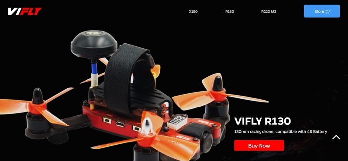 screenshot of the affiliate sign up page for VIFLY