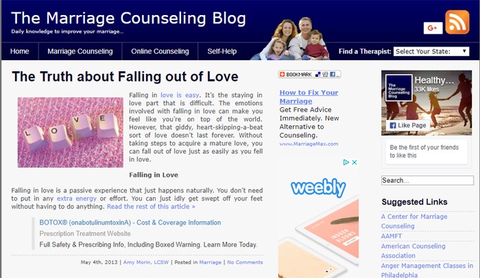 Make Money Marriage Counseling Blog