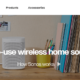 screenshot of Sonos affiliate program Home Page