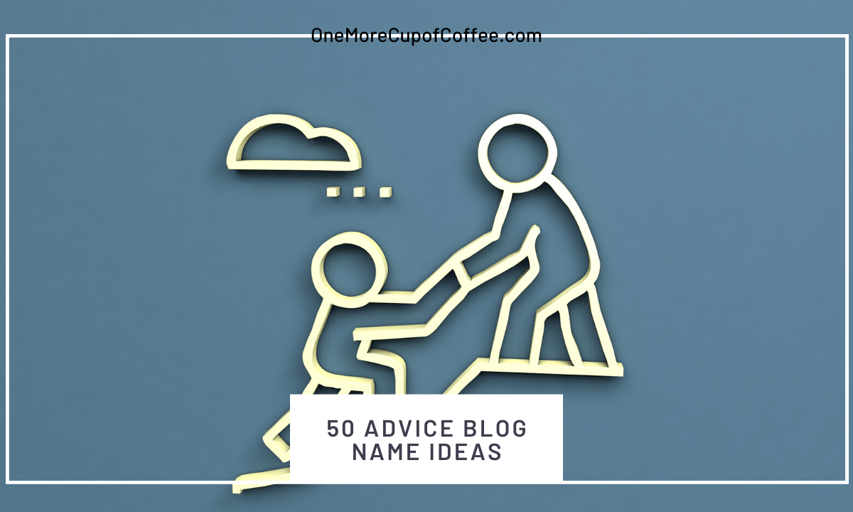 advice blog name ideas featured image