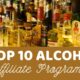 Top 10 Alcohol Affiliate Programs feature image