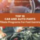 Top 10 Car and Auto Parts Affiliate Programs For Fast Earnings feature image