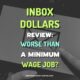 收件箱美元评论不如最低工资的工作特色形象