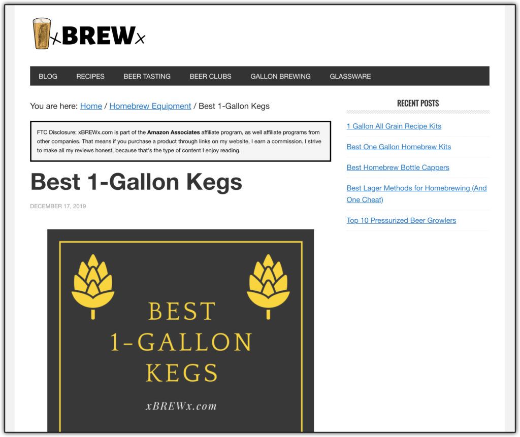 best 1 gallon beer kits xbrewx ranking