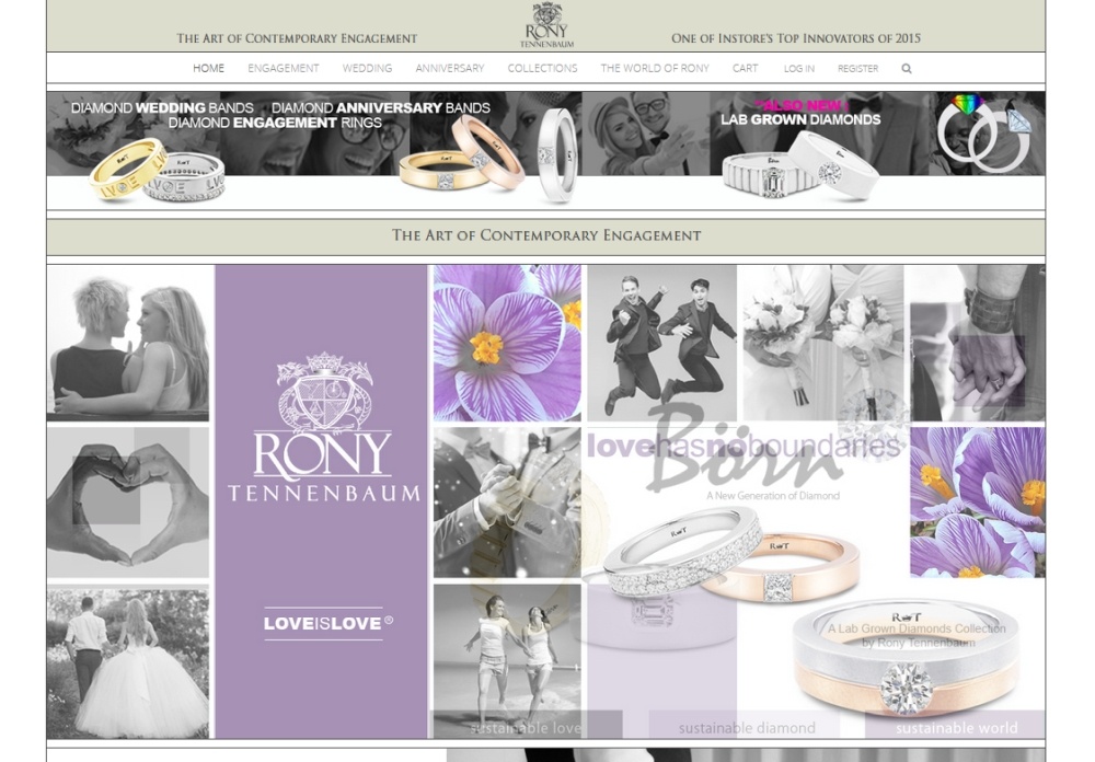Rony Tennenbaum homepage screenshot